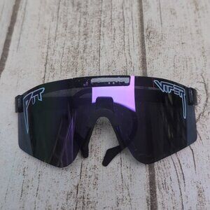 Pit Viper the Original Subglasses with Purple/blue lenses